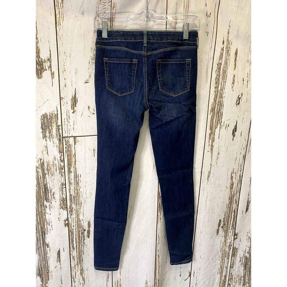 Bullhead Denim Co Dark Wash Skinny Jeans - Picture 2 of 4